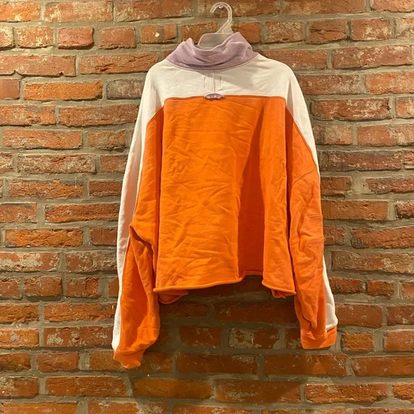 Free People FP Movement Split Second Half Zip Pullover Sweatshirt - Picture 3 of 4